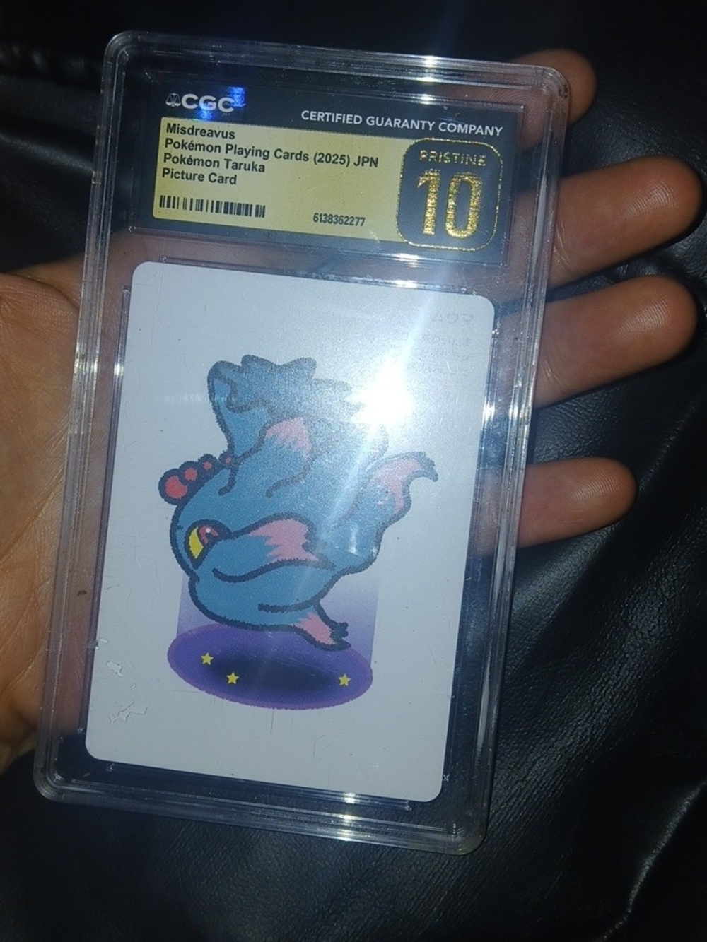 Graded Misdreavus Pokémon Taruka Picture Card – Blue